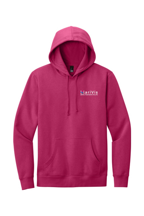 KlariVis: ADULT Ringspun Hooded Sweatshirt (Embroidered)