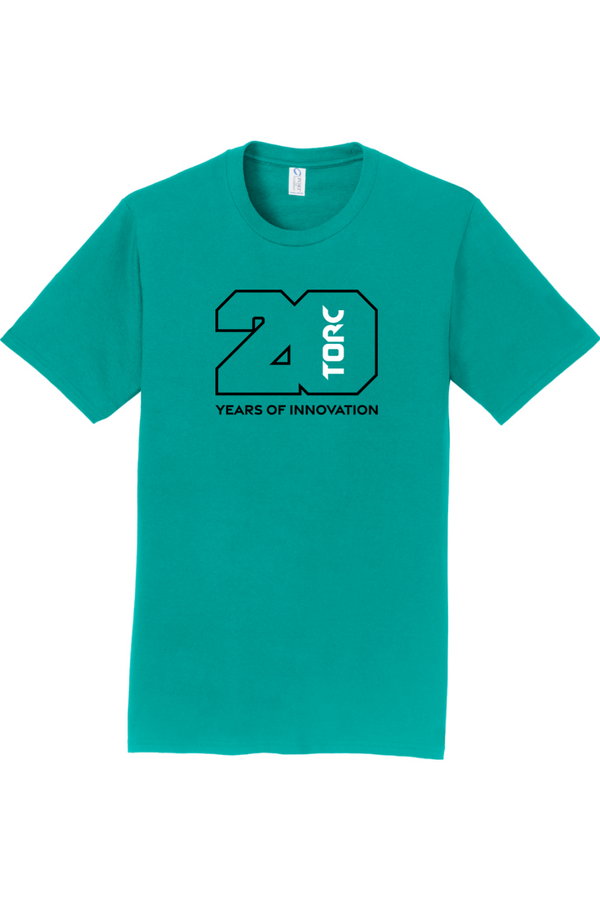 Torc 20th: ADULT Ringspun Tee (Printed)