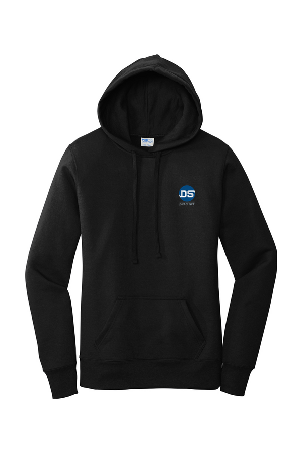 DS/IWT: LADIES Classic Fleece Pullover Hooded Sweatshirt (Embroidered)