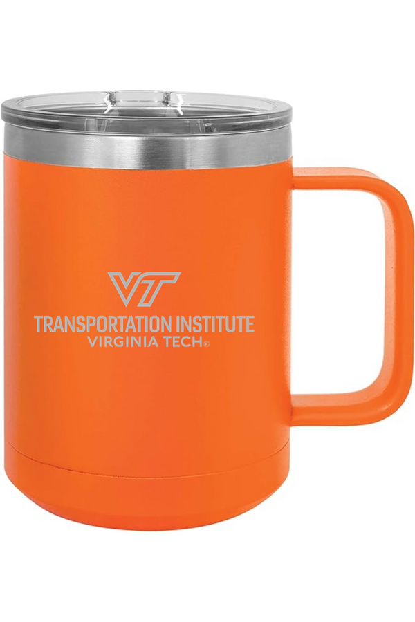 VTTI: 15oz Insulated Coffee Mug with Slider Lid (Engraved)