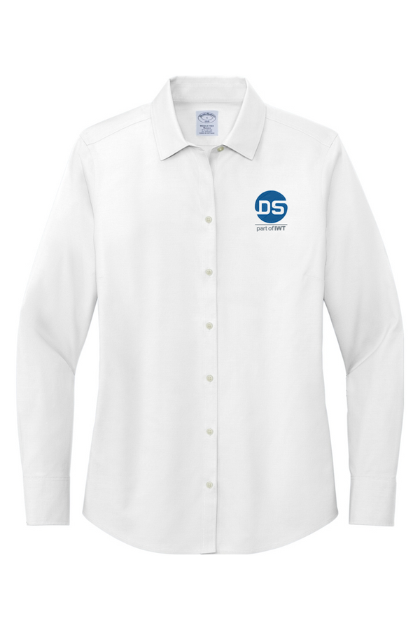 DS/IWT: LADIES Brooks Brothers Wrinkle-Free Stretch Pinpoint Shirt (Embroidered)