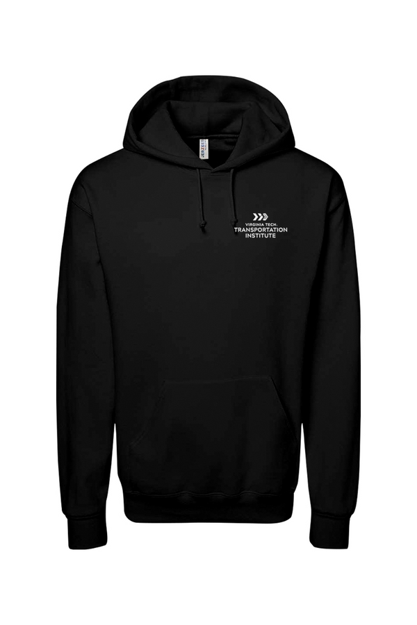 VTTI Chevron with VT Sleeve Logo: ADULT Classic Hooded Sweatshirt (Embroidered)