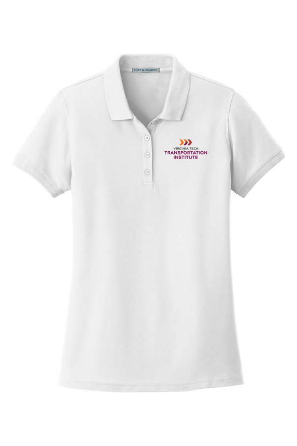 VTTI Chevron with VT Sleeve Logo: LADIES Classic Pique Polo (Embroidered)