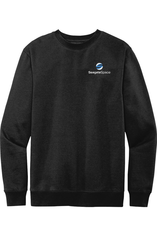 Seagate Space: ADULT SoftSpun Fleece Crewneck Sweatshirt (Embroidered)