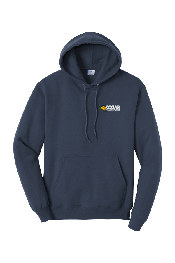 Cogar: ADULT Classic Fleece Pullover Hooded Sweatshirt (Embroidered)
