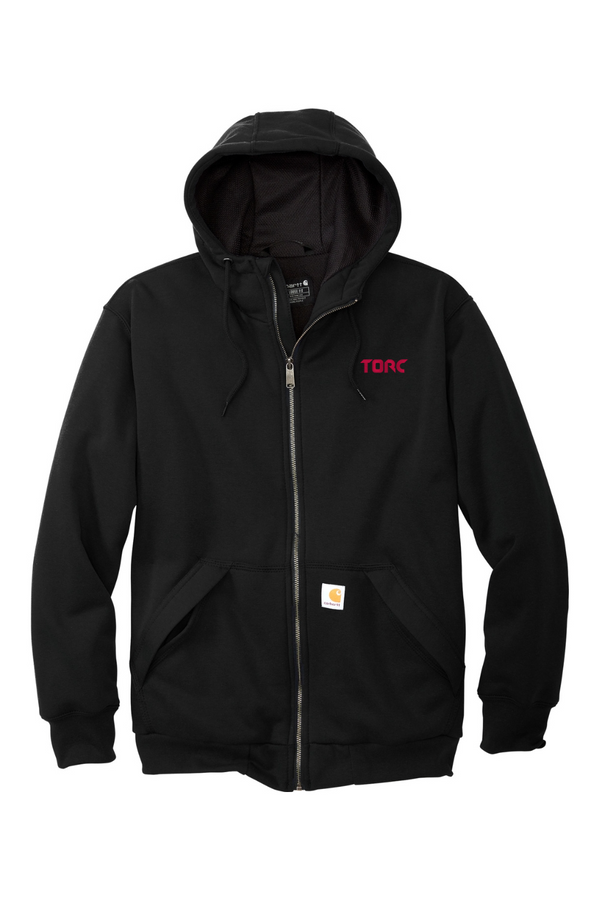Torc: Carhartt ADULT Midweight Thermal-Lined Full-Zip Sweatshirt (Embroidered)