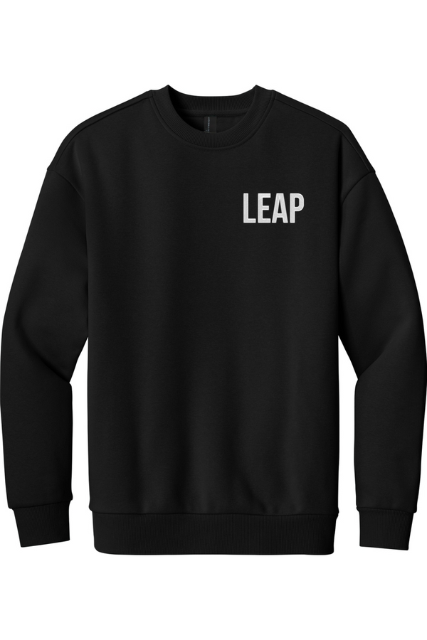Leap: ADULT SoftSpun Crewneck Sweatshirt (Embroidered)