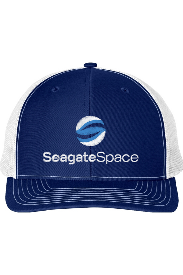 Seagate Space: Richardson Snapback Trucker Cap (Embroidered)