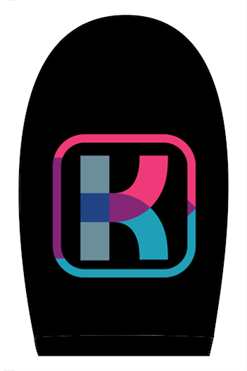 KlariVis: ADULT SoftSpun Tee (with Sleeve Logo)