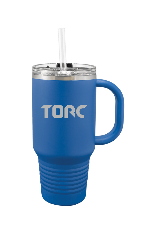 Torc: 32 oz. Travel Mug with Snap Lid and Straw (Engraved)