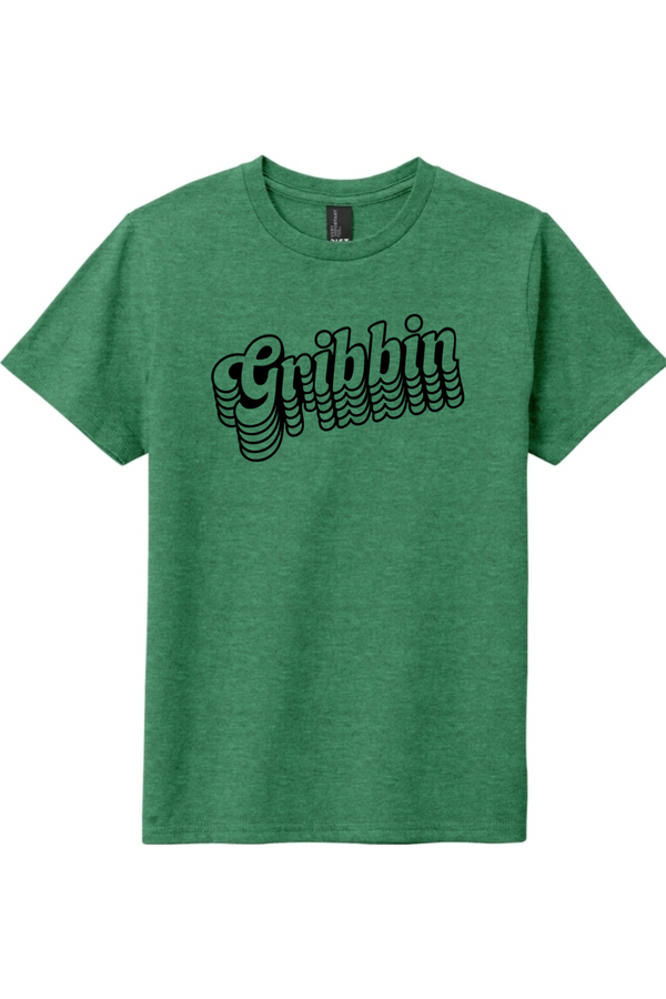 Gribbin: YOUTH Ringspun Heather Tee (Printed)