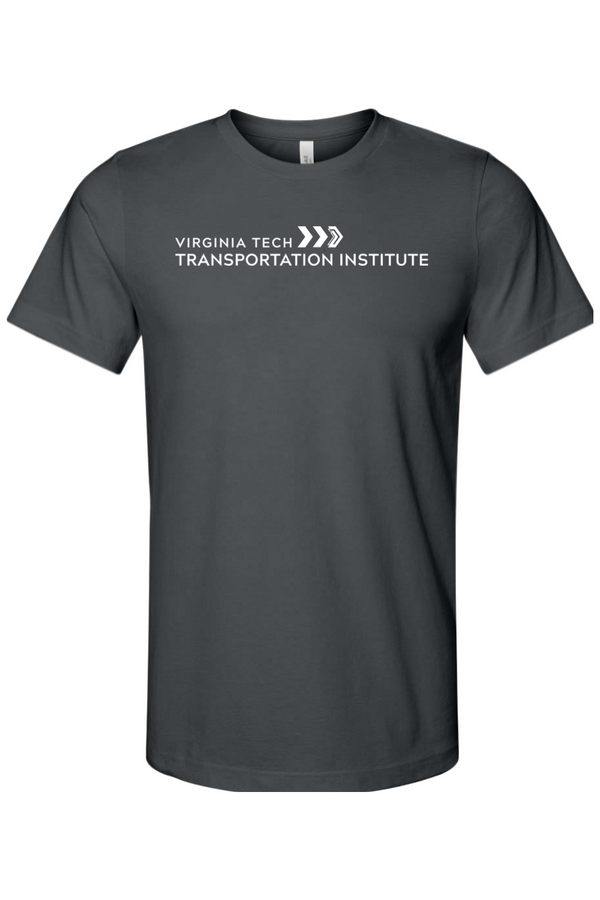 VTTI Chevron with VT Sleeve Logo: ADULT Ringspun Jersey Tee (Printed)