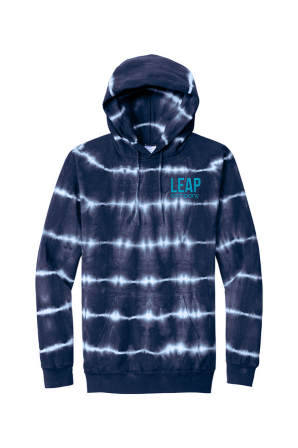 Leap: ADULT Stripe Tie-Dye Fleece (Embroidered)