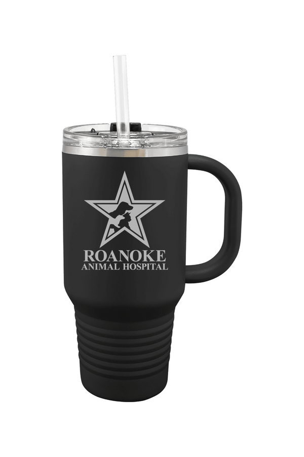 RAH: 32 oz. Travel Mug with Snap Lid and Straw (Engraved)