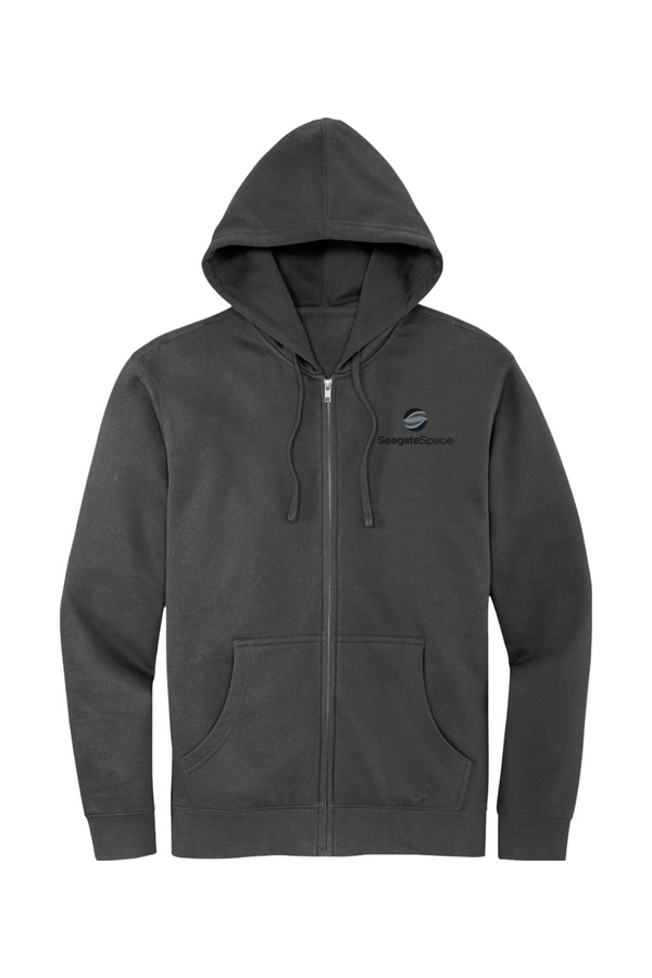 Seagate Space: ADULT SoftSpun Fleece Full-Zip Hoodie (Embroidered)