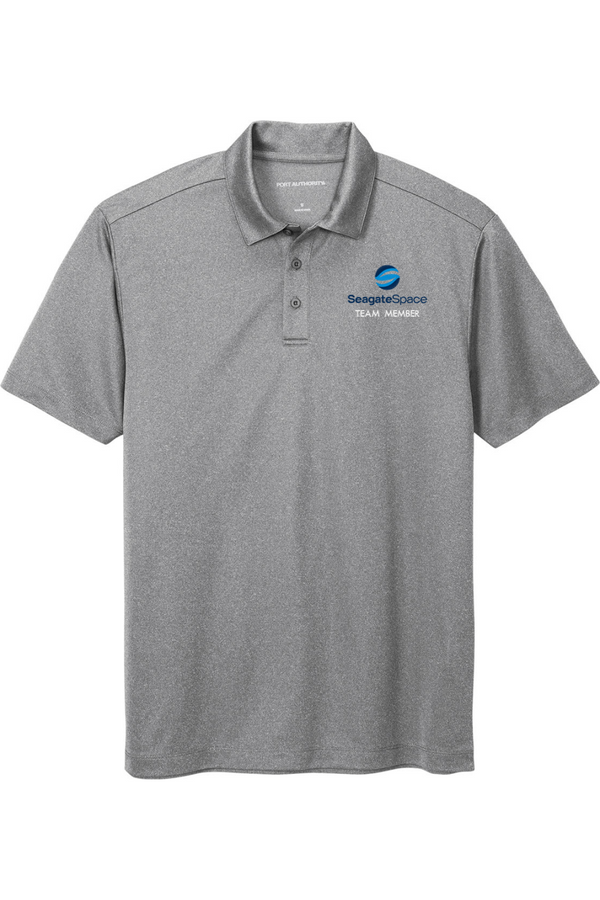 Seagate Space TEAM MEMBER: ADULT Heathered Performance Polo (Embroidered)
