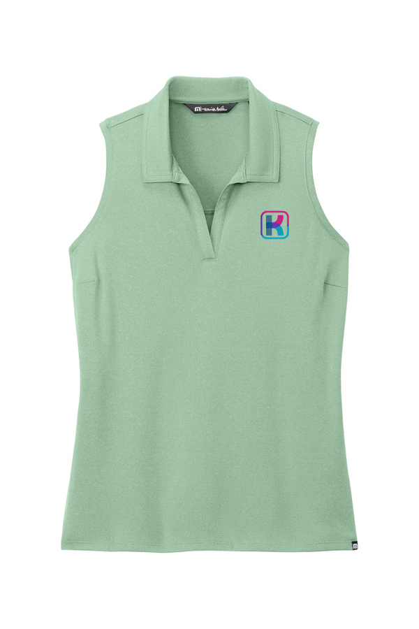 KlariVis: TravisMathew LADIES Coto Performance Sleeveless Polo (Embroidered)