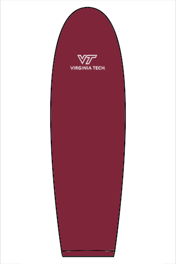 VTTI Chevron with VT Sleeve Logo: ADULT Classic Hooded Sweatshirt (Embroidered)
