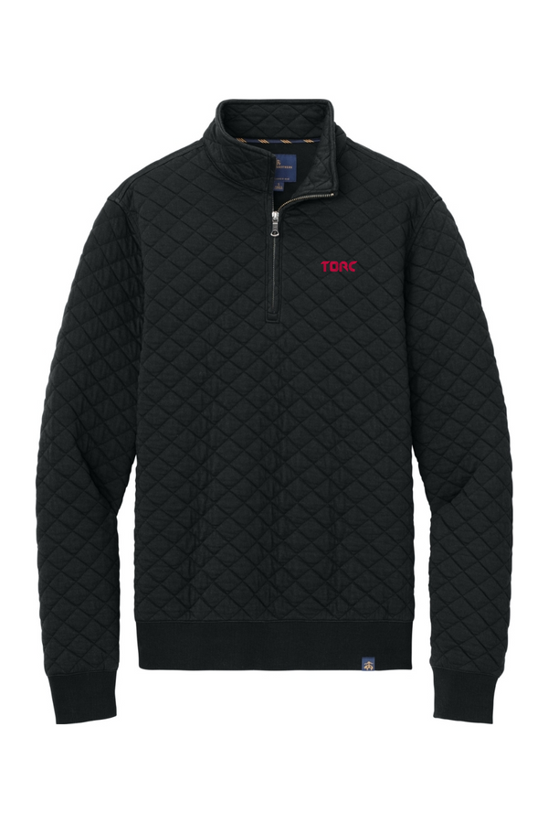 Torc: ADULT Brooks Brothers Diamond Quilt 1/4-Zip (Embroidered)