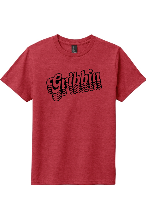 Gribbin: YOUTH Ringspun Heather Tee (Printed)