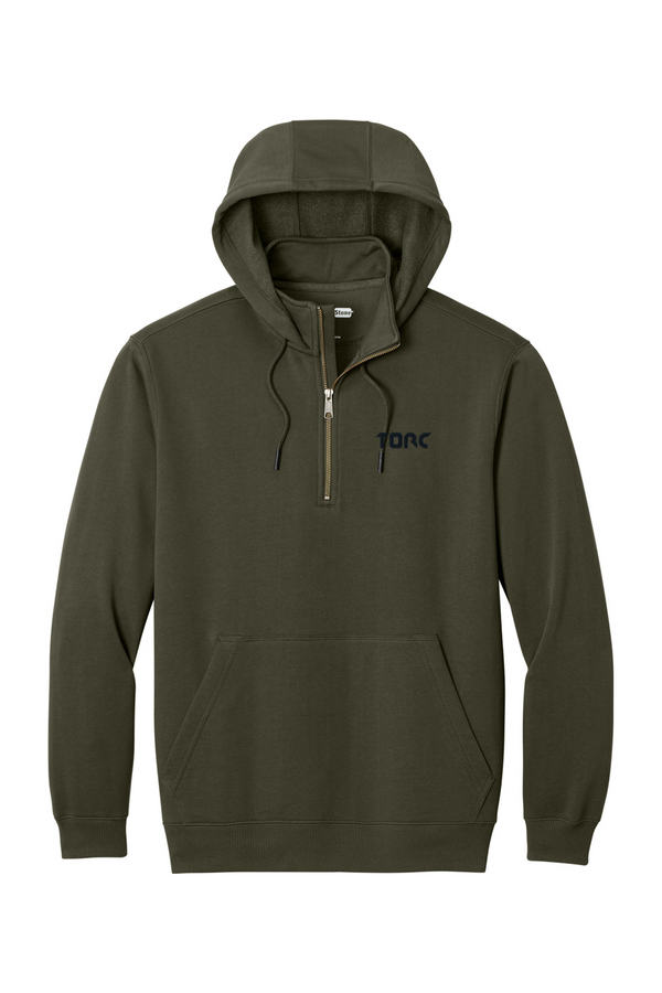 Torc: ADULT Work-Ready Heavy-Duty Fleece 1/4-Zip Hoodie (Embroidered)
