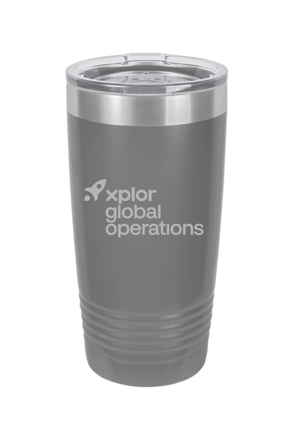 Xplor Global Op: 20oz Stainless Steel Tumbler