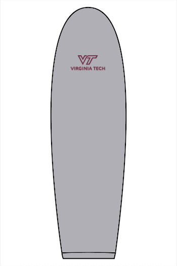 VTTI Chevron with VT Sleeve Logo: ADULT Classic Hooded Sweatshirt (Embroidered)