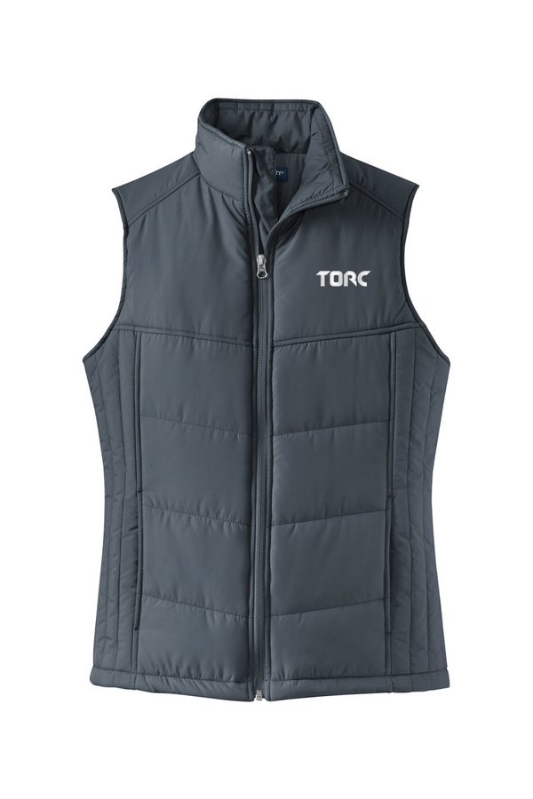 Torc: LADIES Classic Puffy Shell Vest (Embroidered)