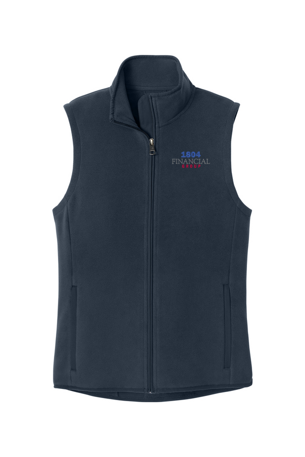 1804: LADIES Brooks Brothers Fleece Vest (Embroidered)
