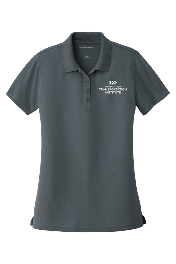 VTTI Chevron with VT Sleeve Logo: LADIES UV Micro-Mesh Performance Polo (Embroidered)