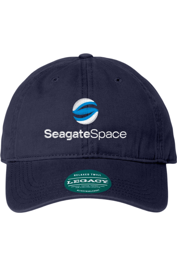 Seagate Space: Legacy Relaxed Twill Hat (Embroidered)
