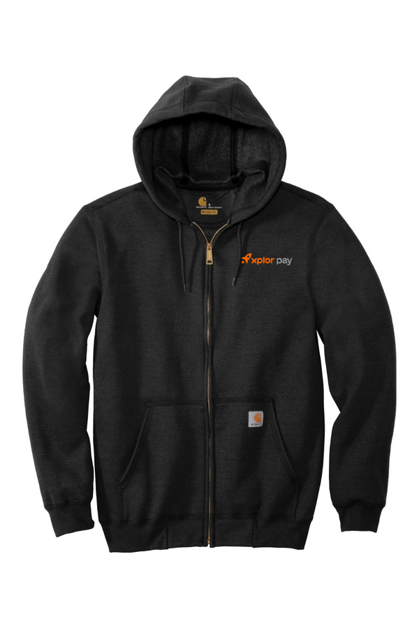 Xplor Pay: Carhartt ADULT Midweight Hooded Zip-Front Sweatshirt (Embroidered)