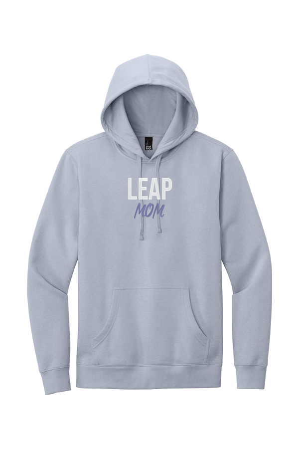 Leap Mom: ADULT Ringspun Fleece Hoodie (Embroidered)