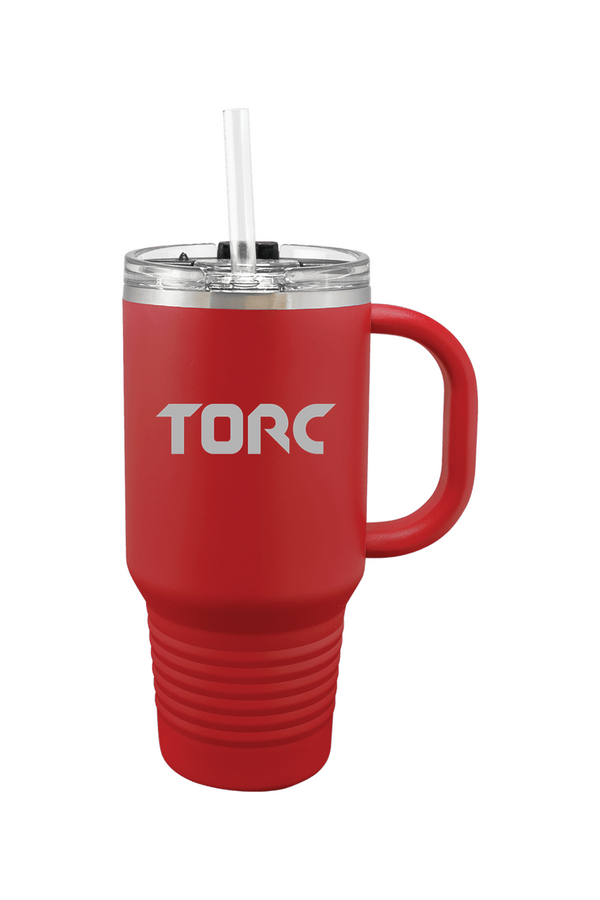 Torc: 32 oz. Travel Mug with Snap Lid and Straw (Engraved)