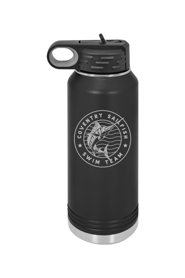 Coventry Sailfish: 40 oz. Stainless Steel Water Bottle (Engraved)