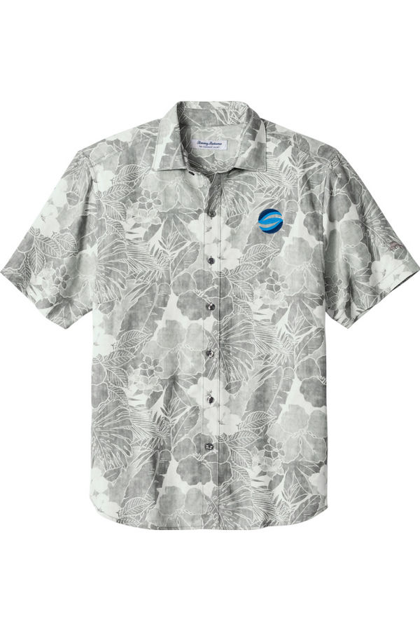 Seagate Space: Tommy Bahama ADULT Coconut Point Playa Flora Short Sleeve Shirt (Embroidered)