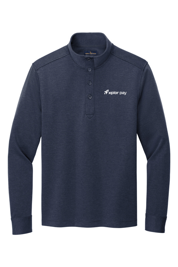 Xplor Pay: Brooks Brothers ADULT Mid-Layer Stretch 1/2-Button (Embroidered)