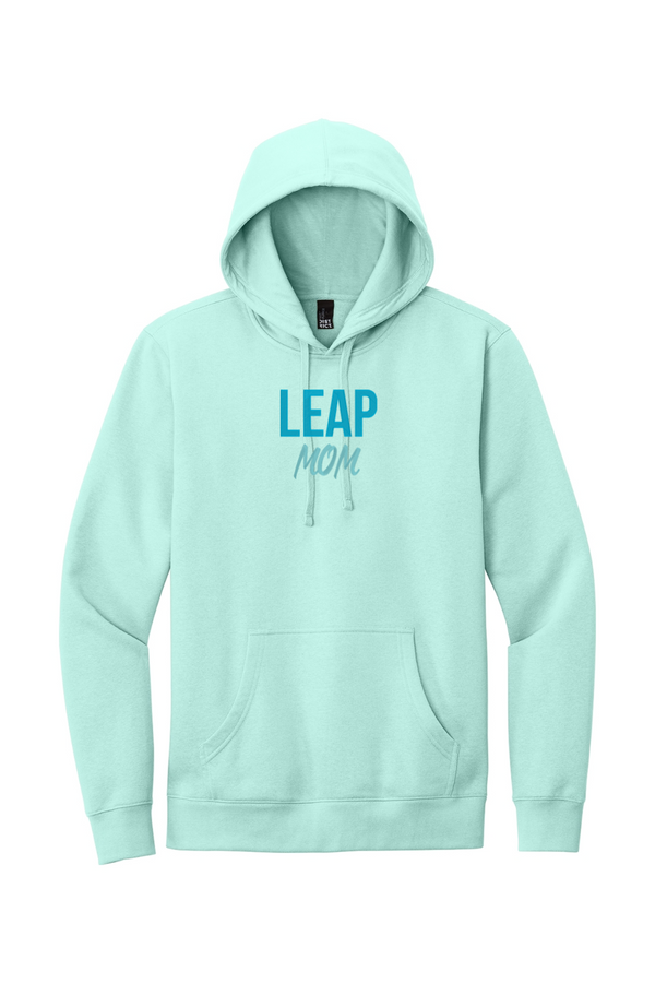 Leap Mom: ADULT Ringspun Fleece Hoodie (Embroidered)