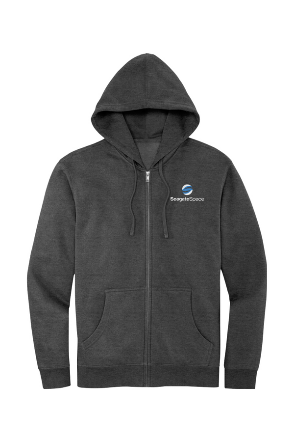 Seagate Space: ADULT SoftSpun Fleece Full-Zip Hoodie (Embroidered)