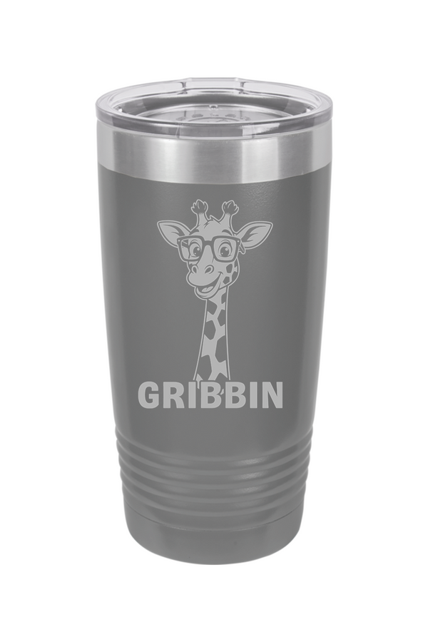 Gribbin: 20oz Stainless Steel Tumbler (Engraved)