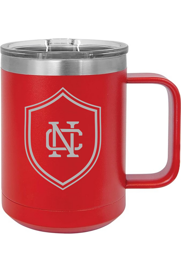 North Cross: 15oz Insulated Coffee Mug with Slider Lid