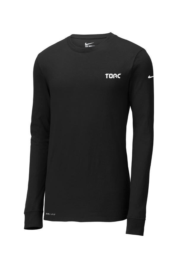 Torc: Nike ADULT Dri-FIT Cotton/Poly Long Sleeve Tee (Printed)