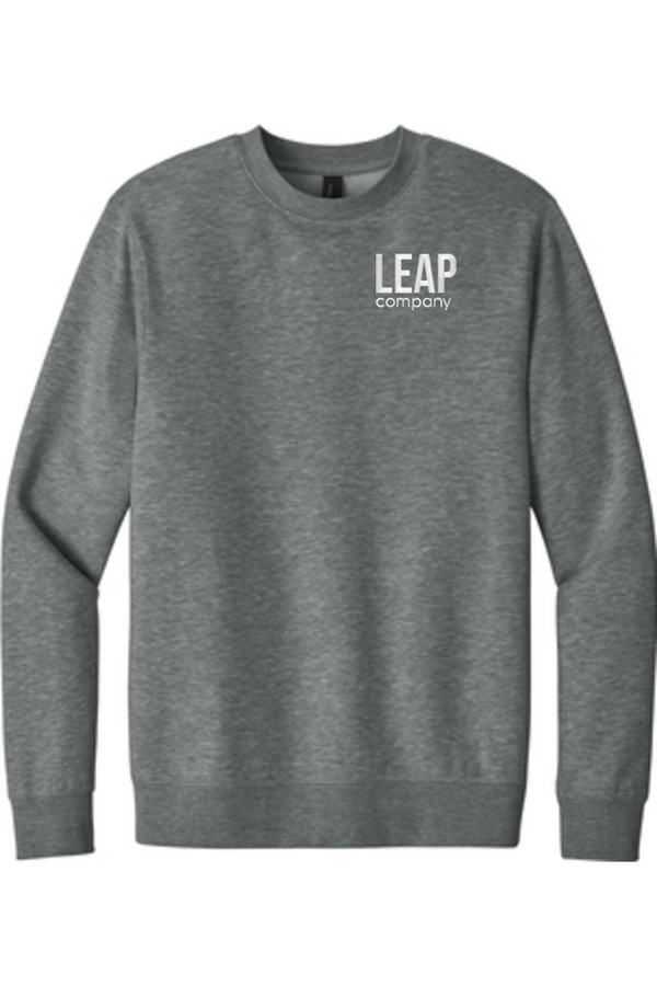 Leap: ADULT SoftSpun Fleece Crewneck Sweatshirt (Embroidered)