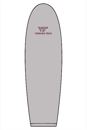 VTTI Chevron with VT Sleeve Logo: ADULT Classic Hooded Sweatshirt (Embroidered)