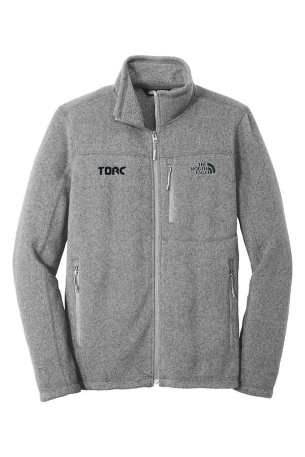 Torc: The North Face Sweater Fleece Jacket (Embroidered)