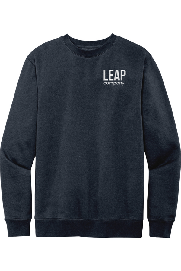 Leap: ADULT SoftSpun Fleece Crewneck Sweatshirt (Embroidered)