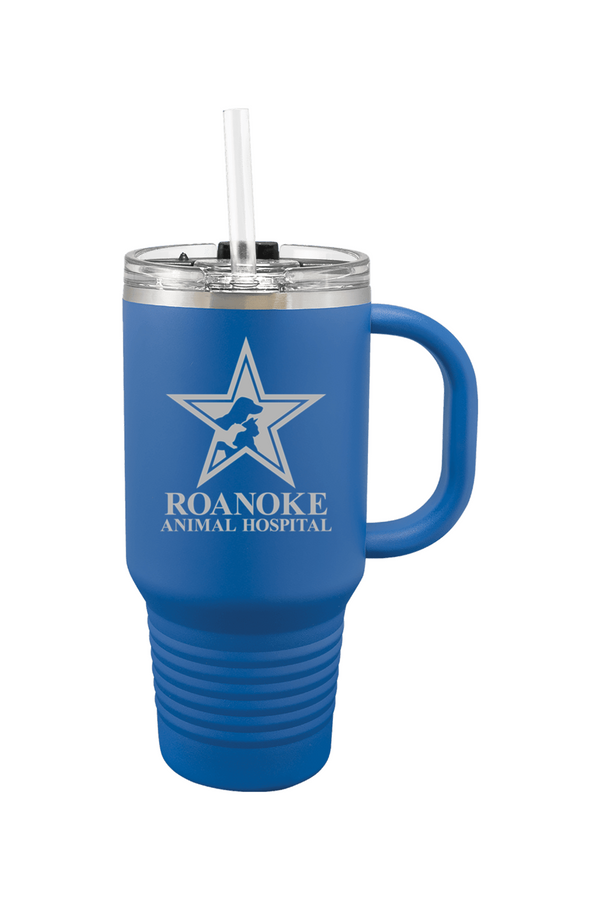 RAH: 32 oz. Travel Mug with Snap Lid and Straw (Engraved)