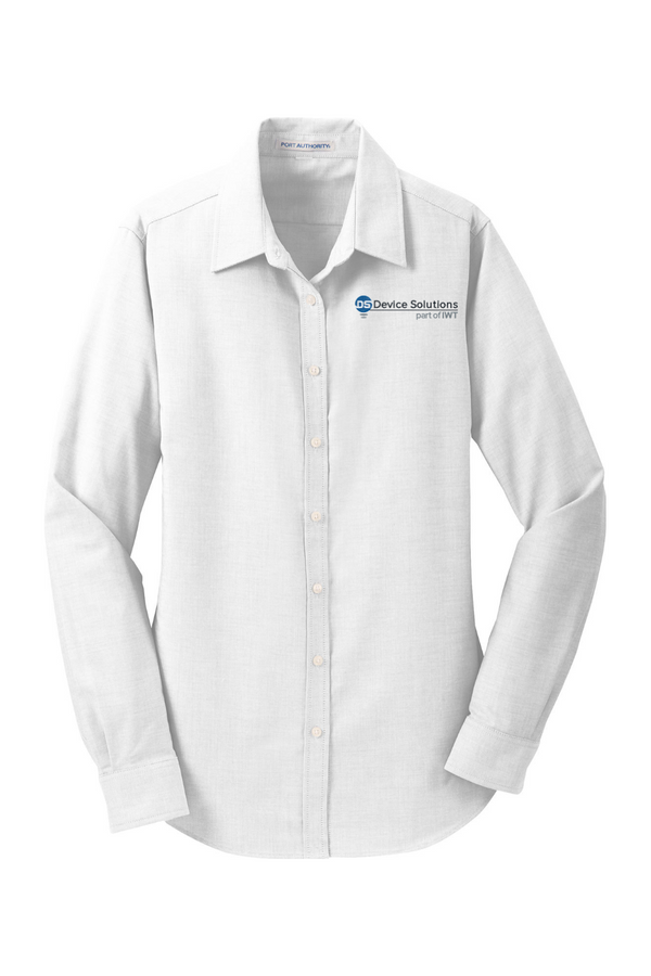 DS/IWT: LADIES Classic Oxford Shirt (Embroidered)