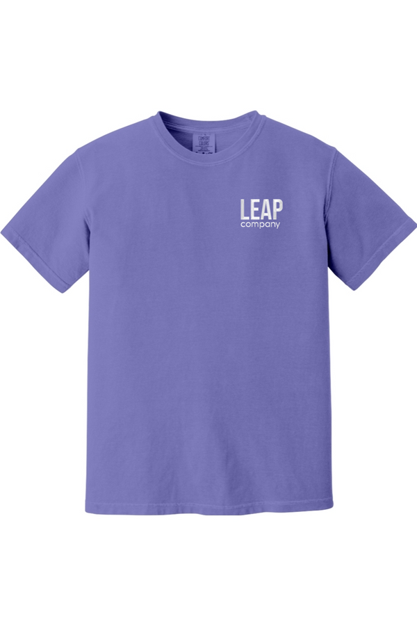 Leap: ADULT Comfort Colors Ringspun Short Sleeve Shirt (Embroidered)