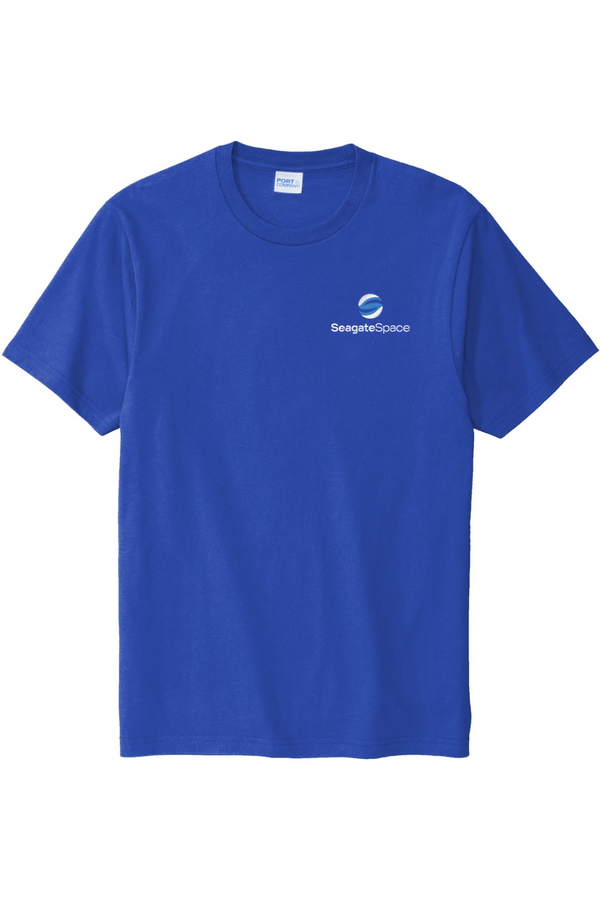 Seagate Space: ADULT Cozy Ringspun Tee (Embroidered)